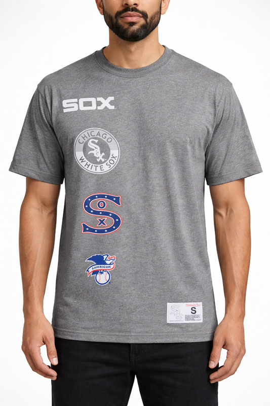 Mitchell & Ness Sox Chicago Short  Sleeves  Men's T-Shirt Size S