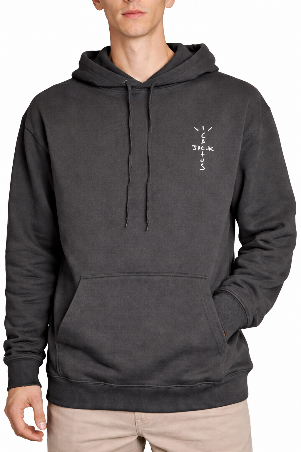 Travis Scott Black Hoodie Slim Fit