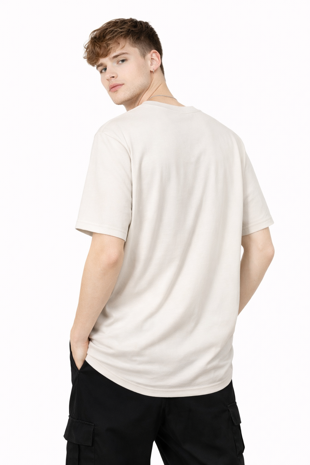 Mitchell & Ness Los Angeles Dodgers Beige Men's T-Shirt