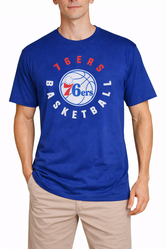 NBA Men's 76ers Basketball Men's T-Shirt Size XL