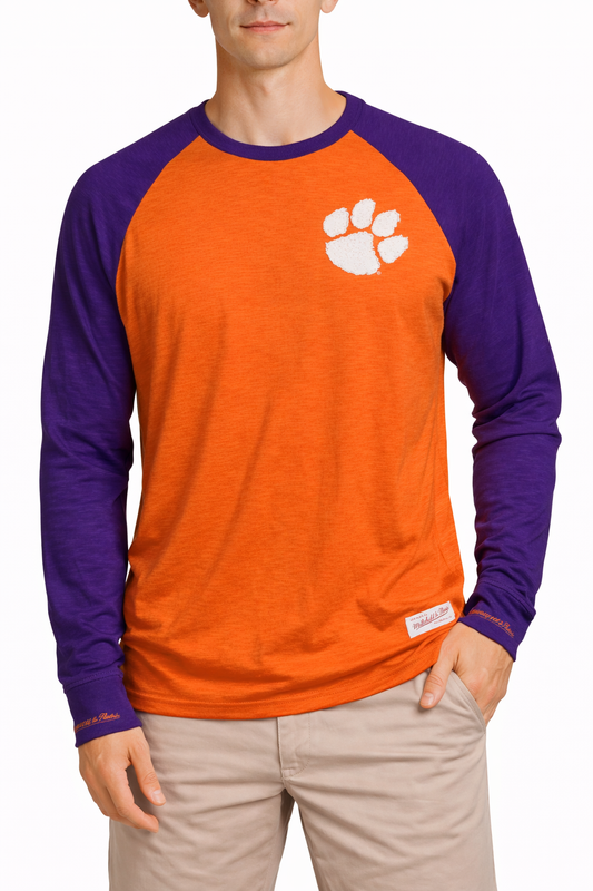 Mitchell & Ness Clemson University Men's T-Shirt Size M
