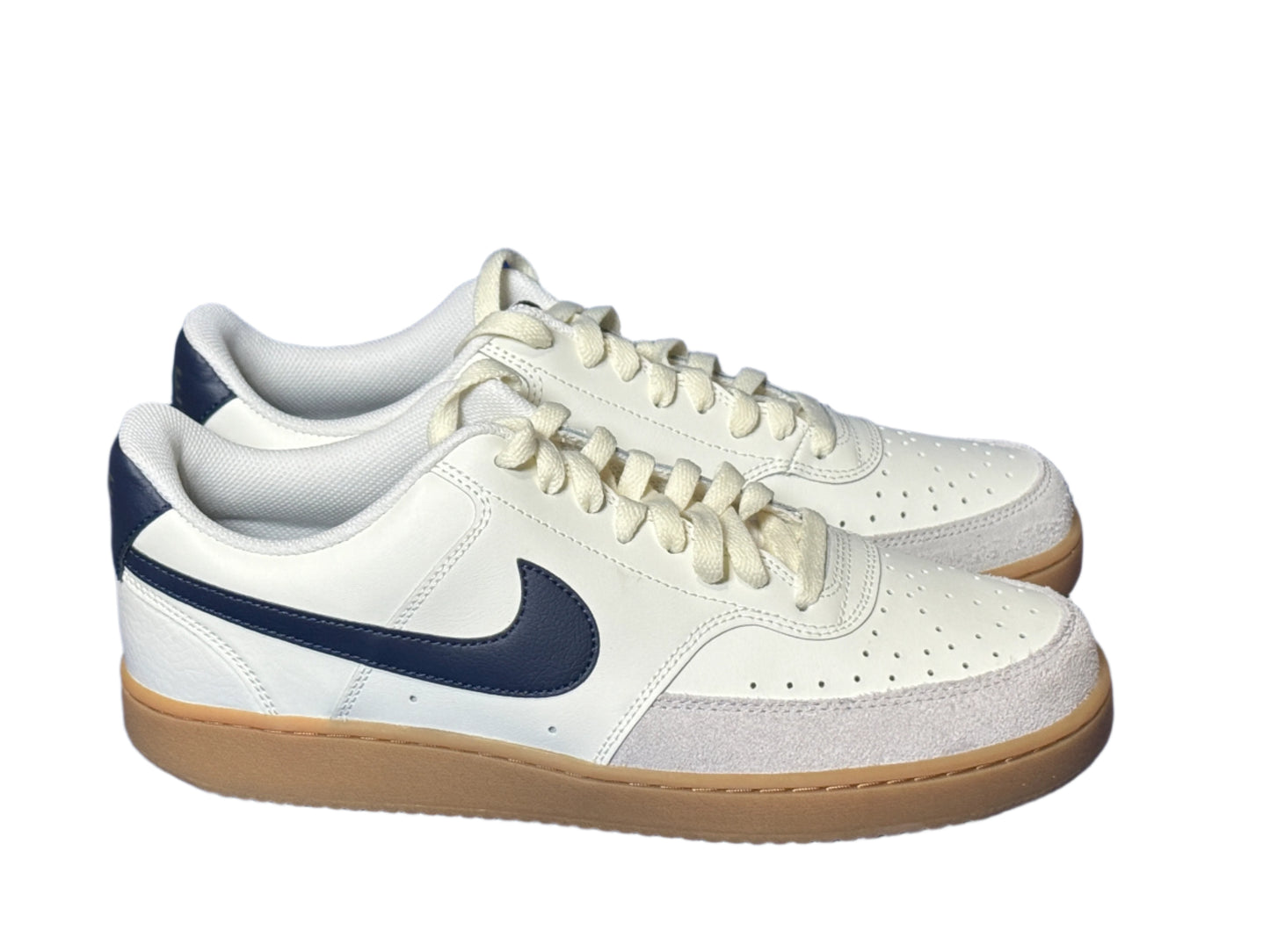 Nike Court Vision Low - Sail / Midnight Navy Gum (HF1068-133)