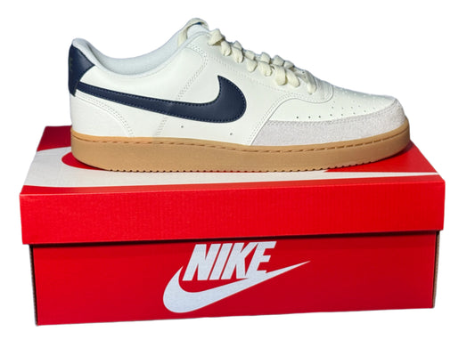 Nike Court Vision Low - Sail / Midnight Navy Gum (HF1068-133)